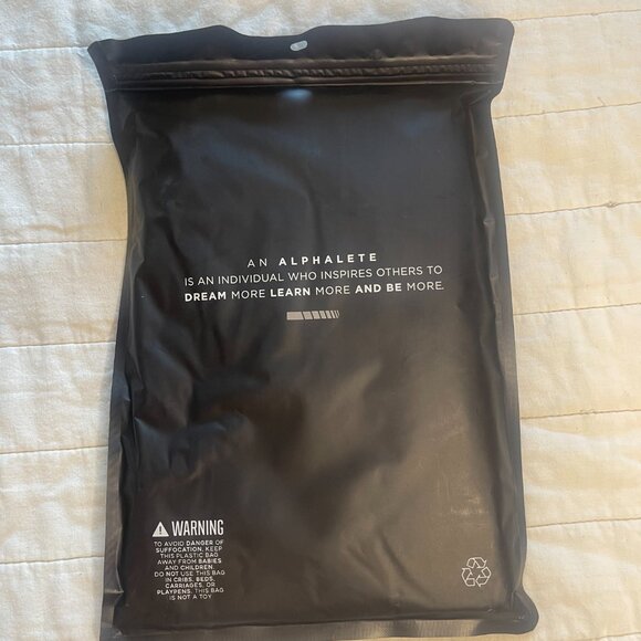 Alphalete Men's LUX V2 Blue Summit Cutoff Tank - Large - Picture 7 of 9